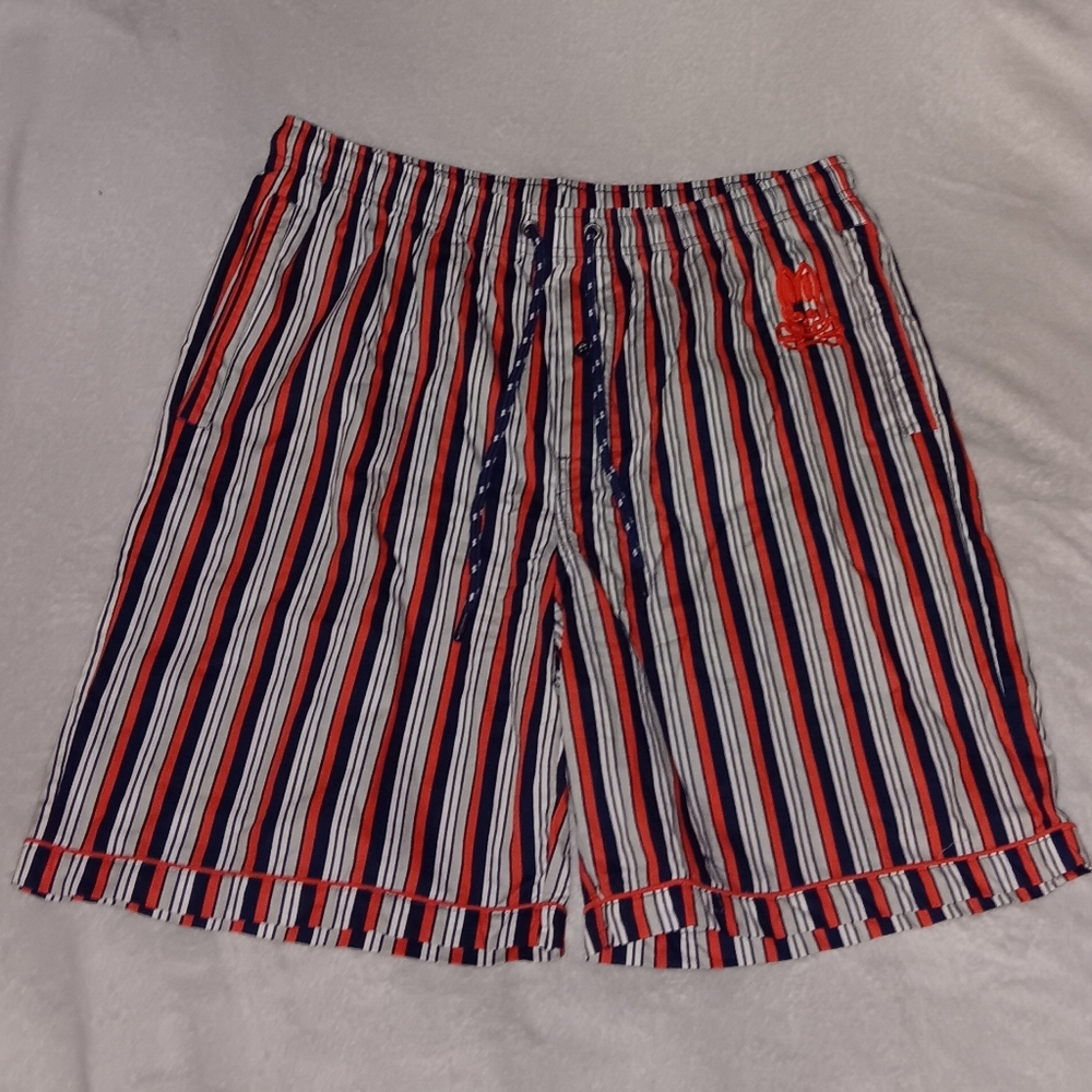 Psycho Bunny Striped Shorts Stripe Stripes